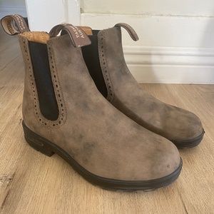Blundstone 1351 Rustic Brown High Top Boots - Size 7.5